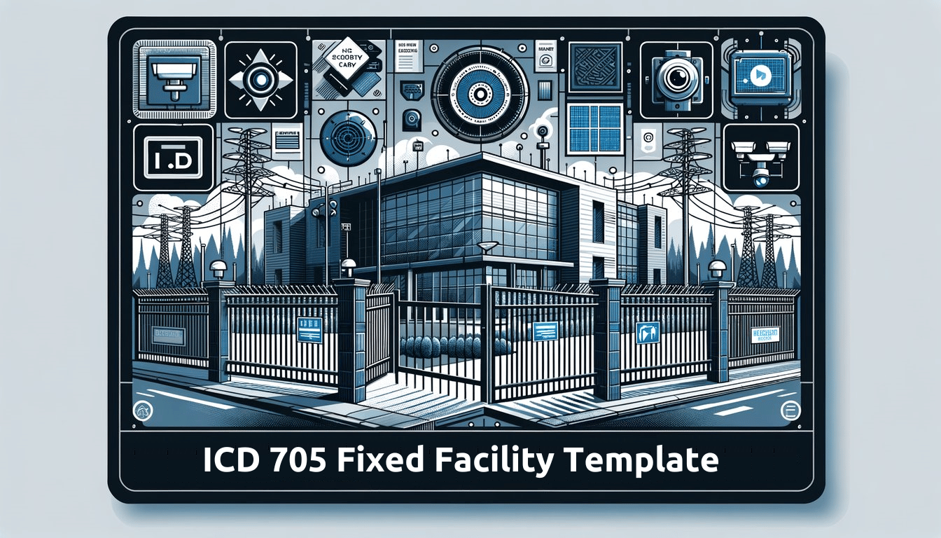 ICD 705 Fixed Facility Template